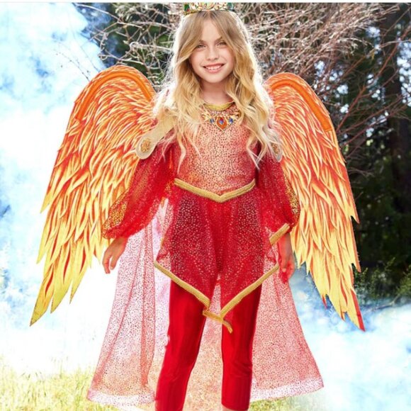 Chasing Fireflies Size 5/6 Phoenix Costume for Girls - Picture 1 of 7